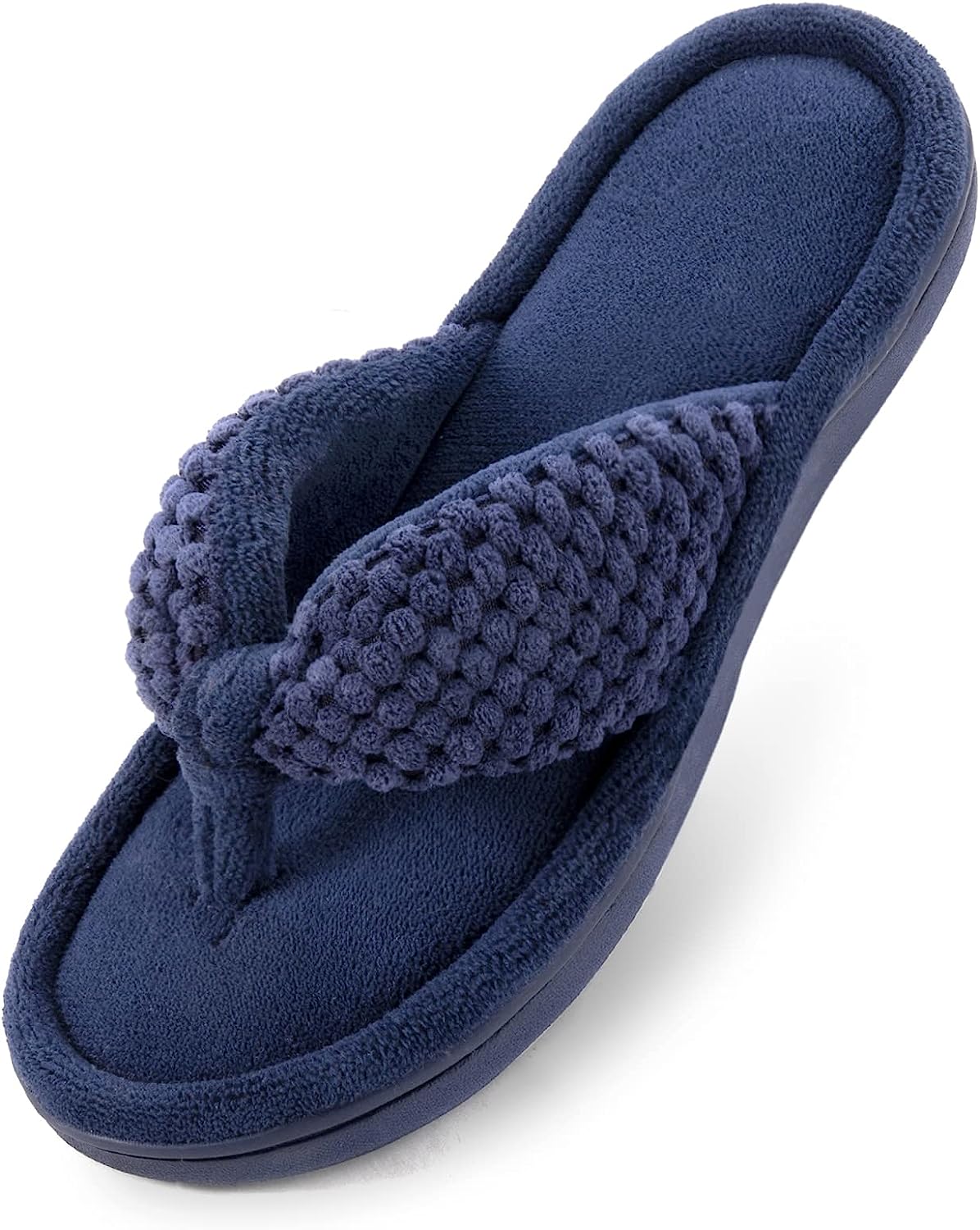 Women's memory foam 2025 thong slippers