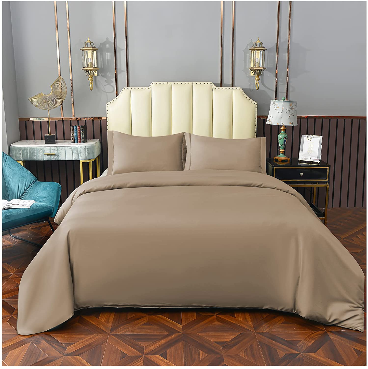 chocolate brown duvet cover king