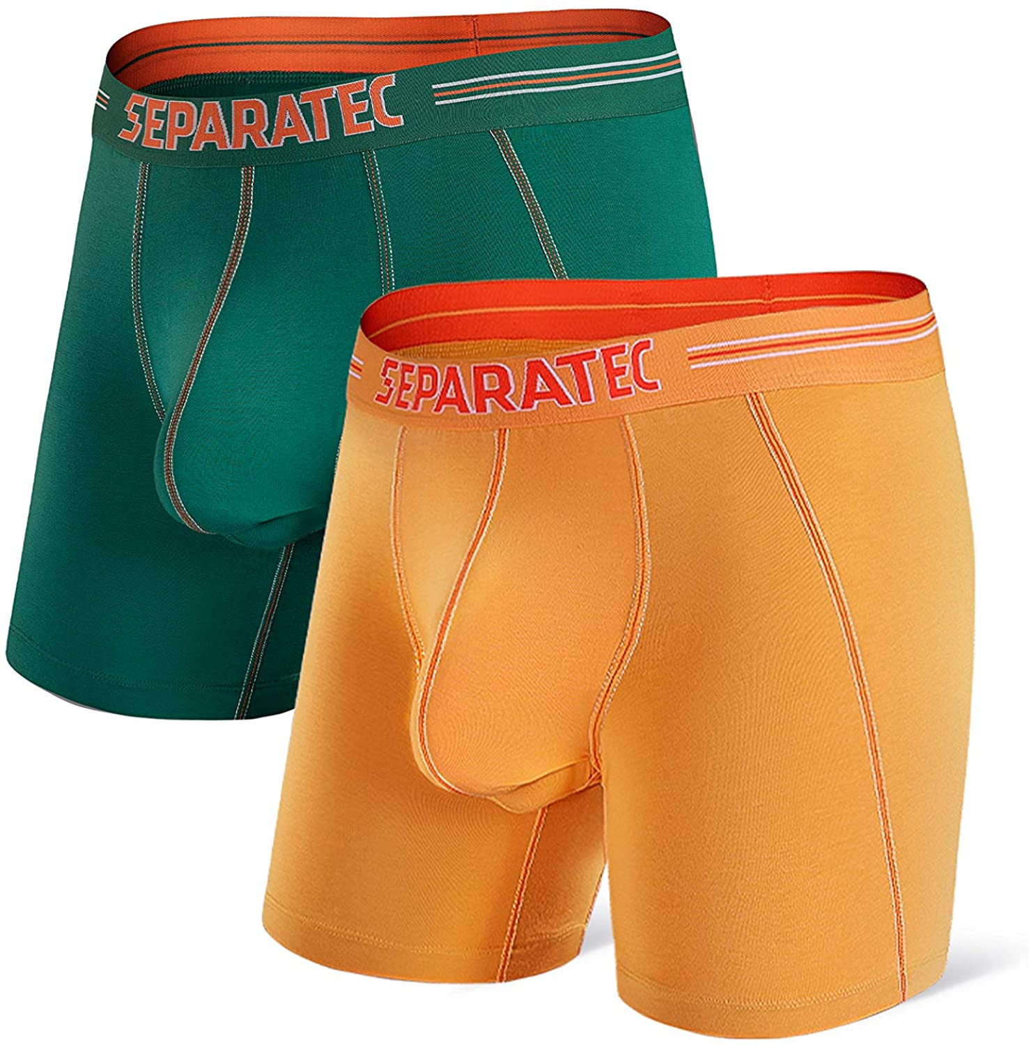 Separatec Men's Dual Pouch Underwear Comfort Flex Fit Premium