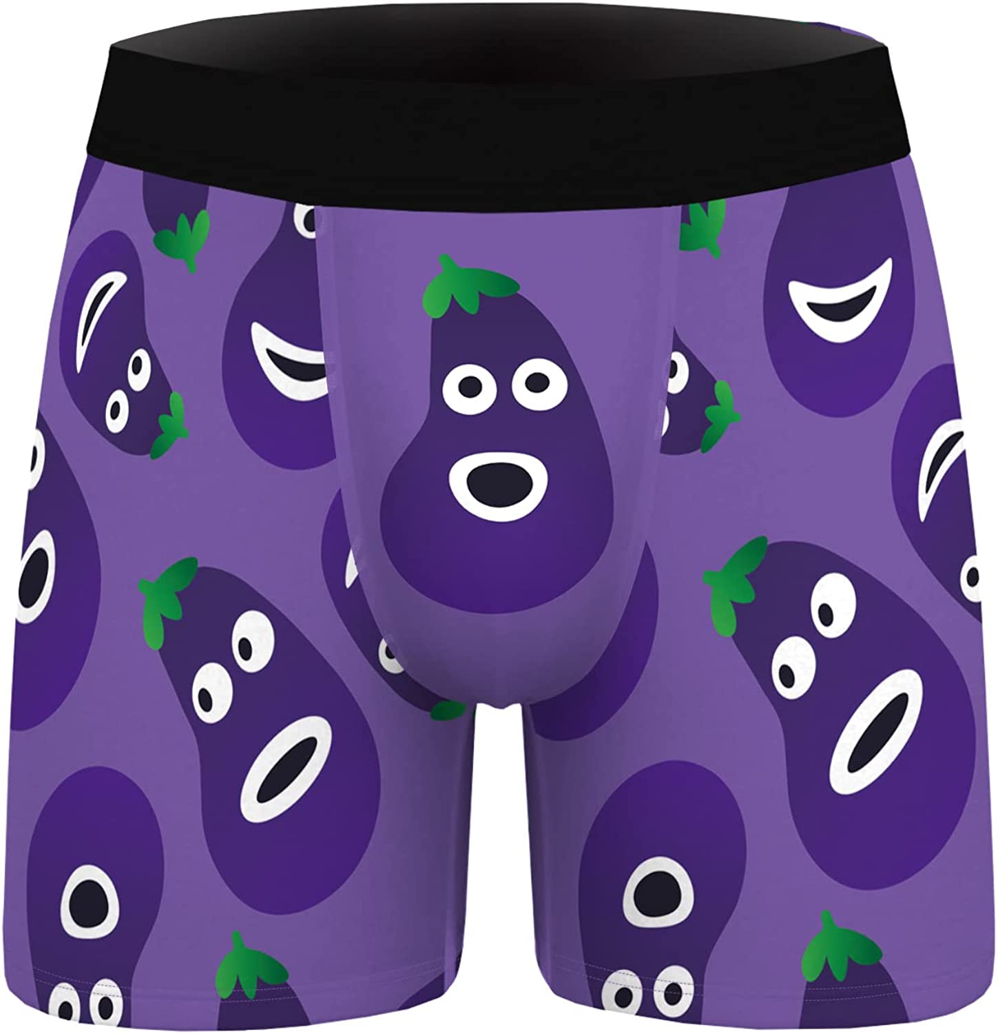 Ainuno Novelty Boxers Mens Funny Boxer Briefs Underwear Gag Gifts for Men  No Fly