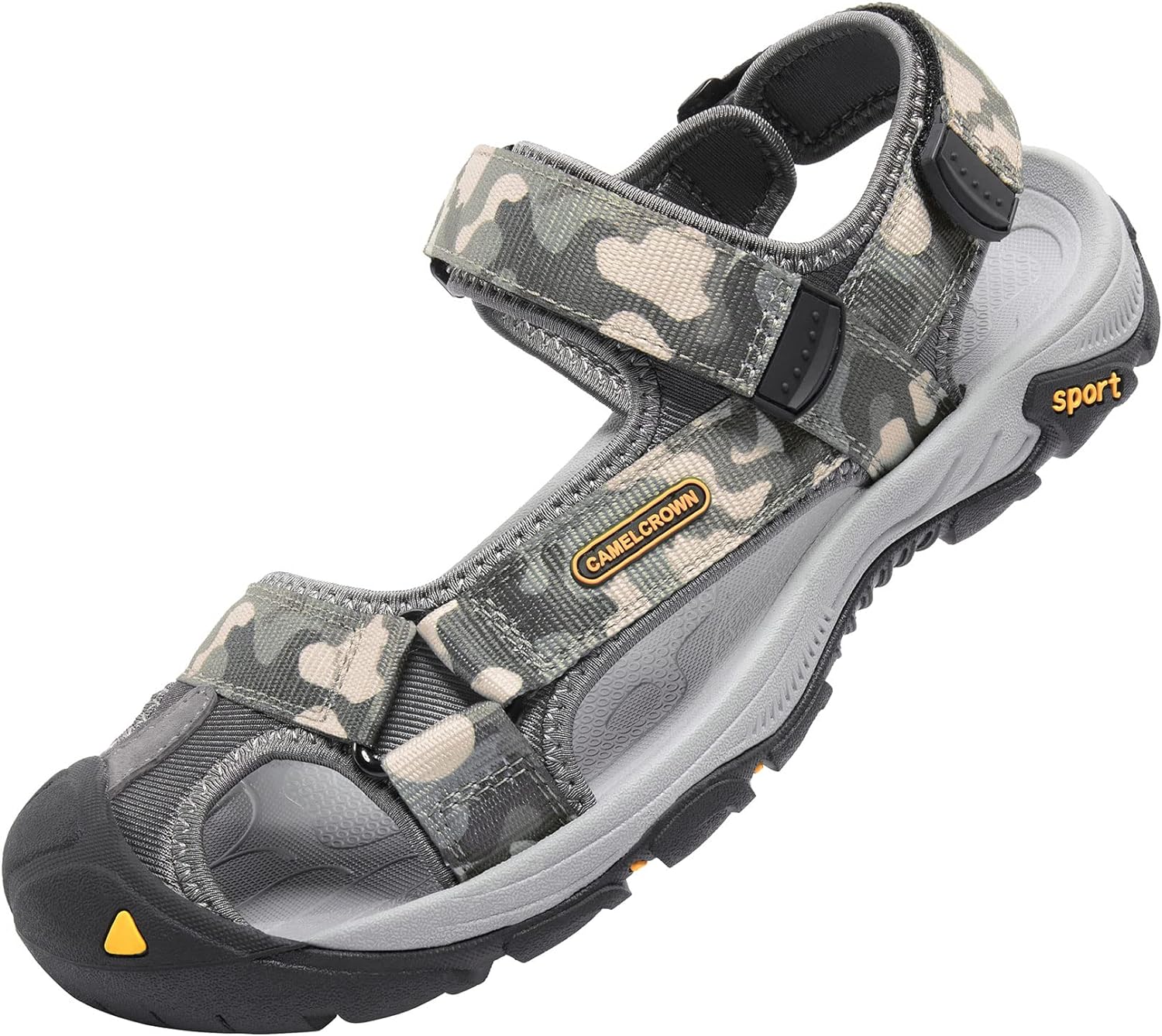 Rismart Men's Closed Toe Trekking Sandals | Best walking sandals, Sandals, Closed  toe sandals