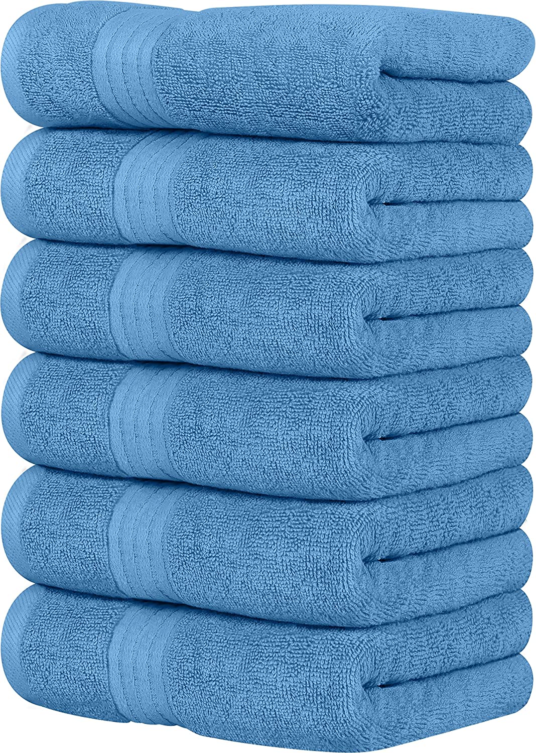 Utopia Towels 6 Piece Luxury Hand Towels Set, (16 x 28 inches