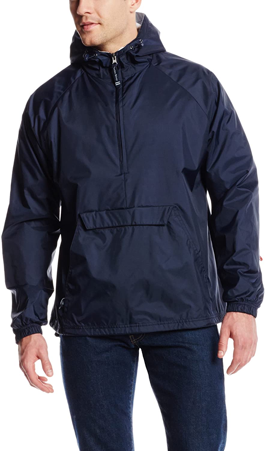 Charles River Apparel Wind & Water-Resistant Pullover Rain Jacket (Reg/Ext  Sizes