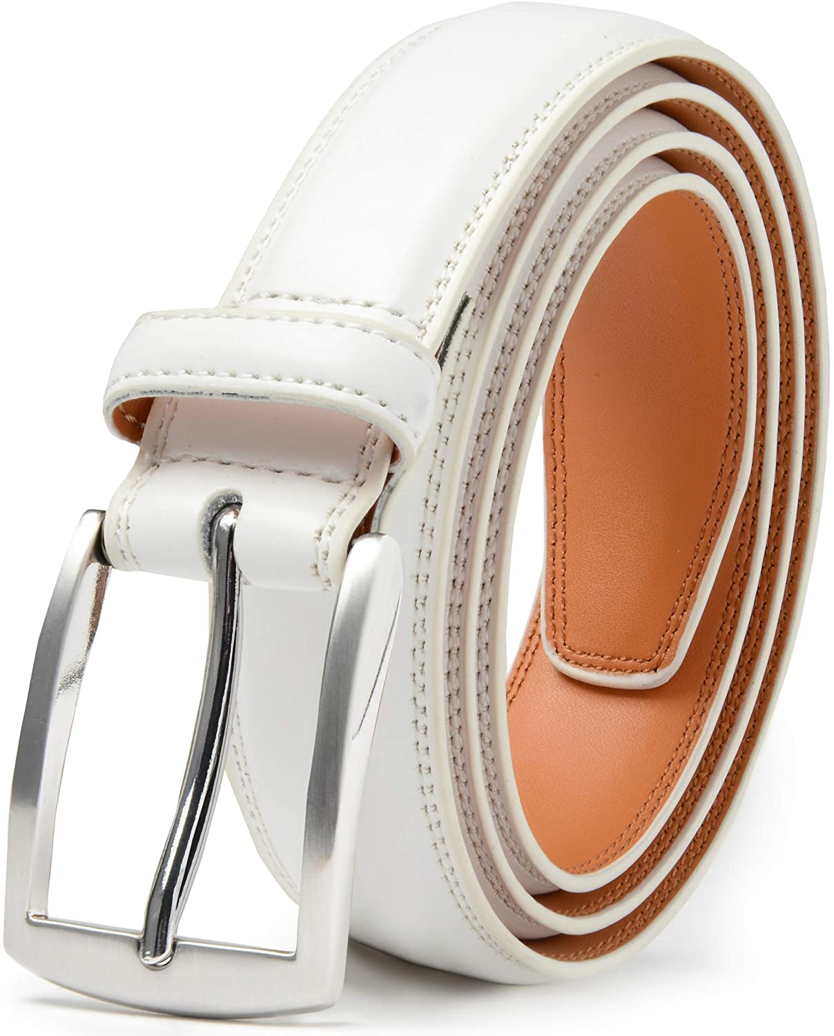 Handmade Leather Belts Leather Dress Belt for Men Mark Fred Mens Belt 
