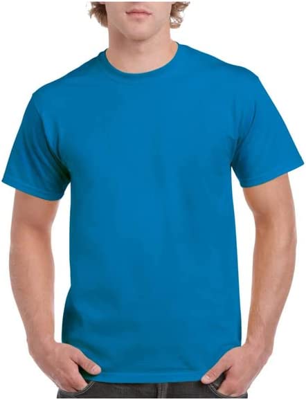Gildan Blank T-Shirt - Unisex Style 5000 Adult Charcoal