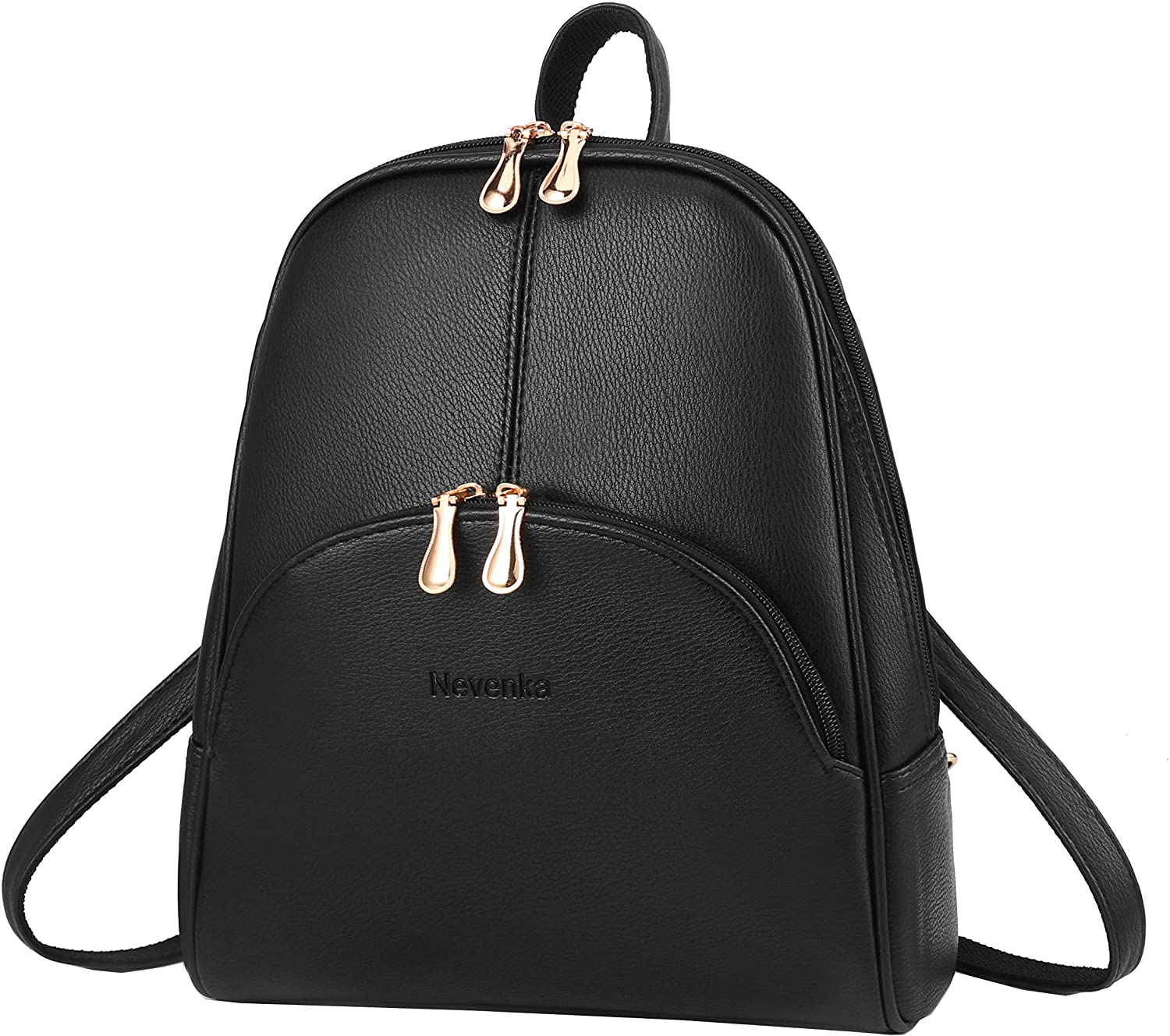 Nevenka Brand Women Bags Backpack PU Leather Zipper Casual Backpacks |
