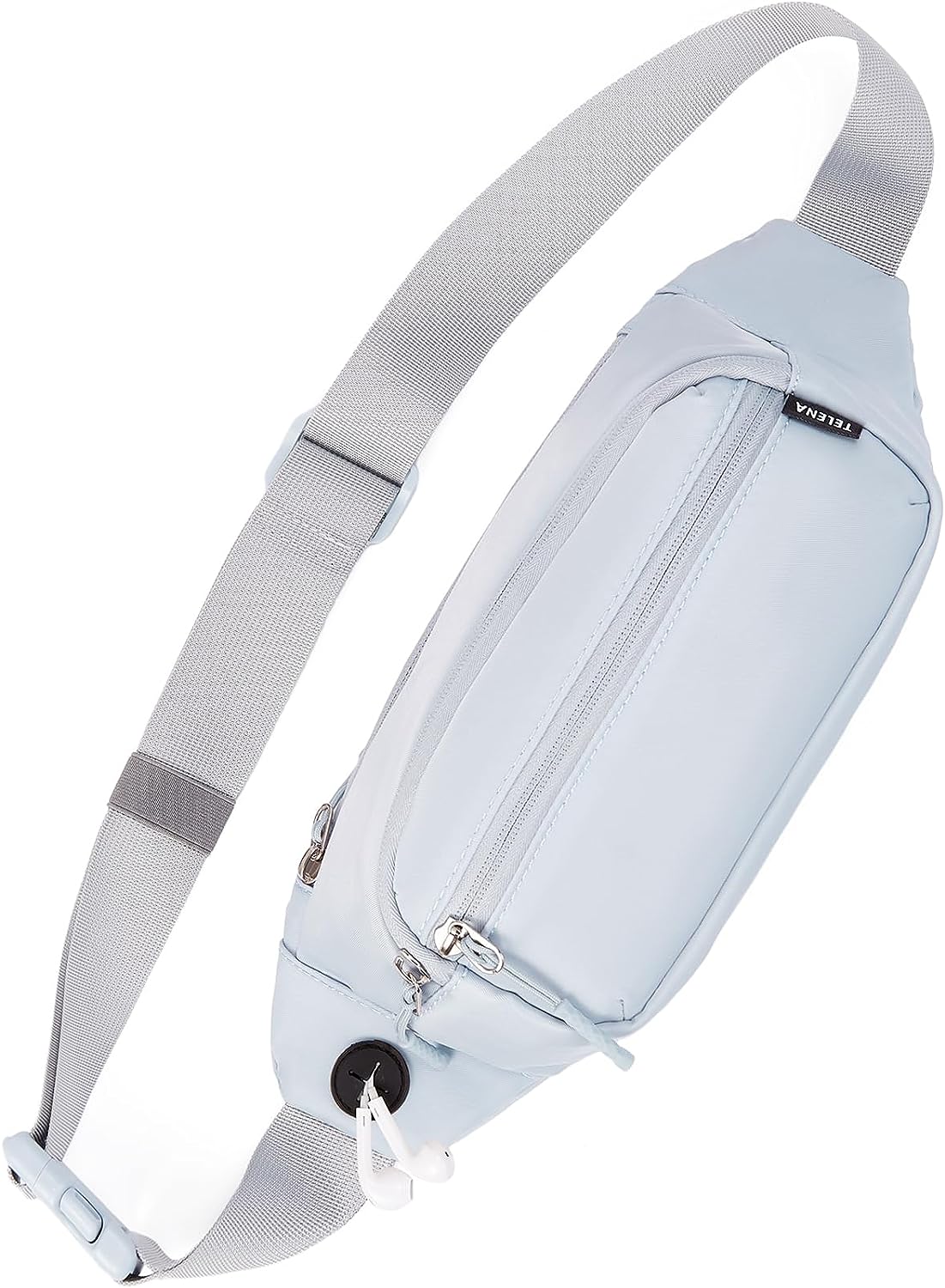  Telena Belt Bag for Women Fanny Pack Cross Body Bag Fashion  Waist Pack with Adjustable Strap Black