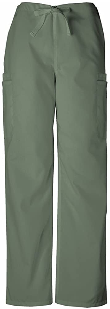 CHEROKEE Men's Drawstring Cargo Scrub Pant, Pewter, X-Small Black :  : Clothing, Shoes & Accessories