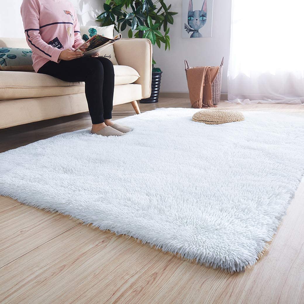 Details about   Noahas Luxury Fluffy Rugs Ultra Soft Shag Rug for Bedroom Living Room Kids Room, 