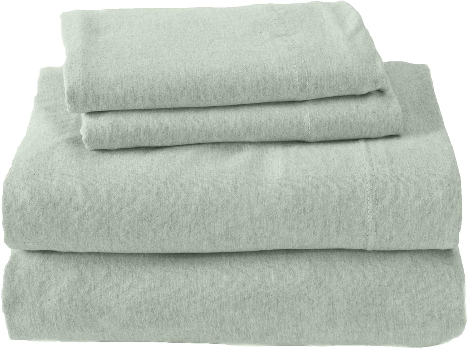 Jersey Knit Sheets. All Season, Soft, Cozy Queen Jersey Sheets. T 