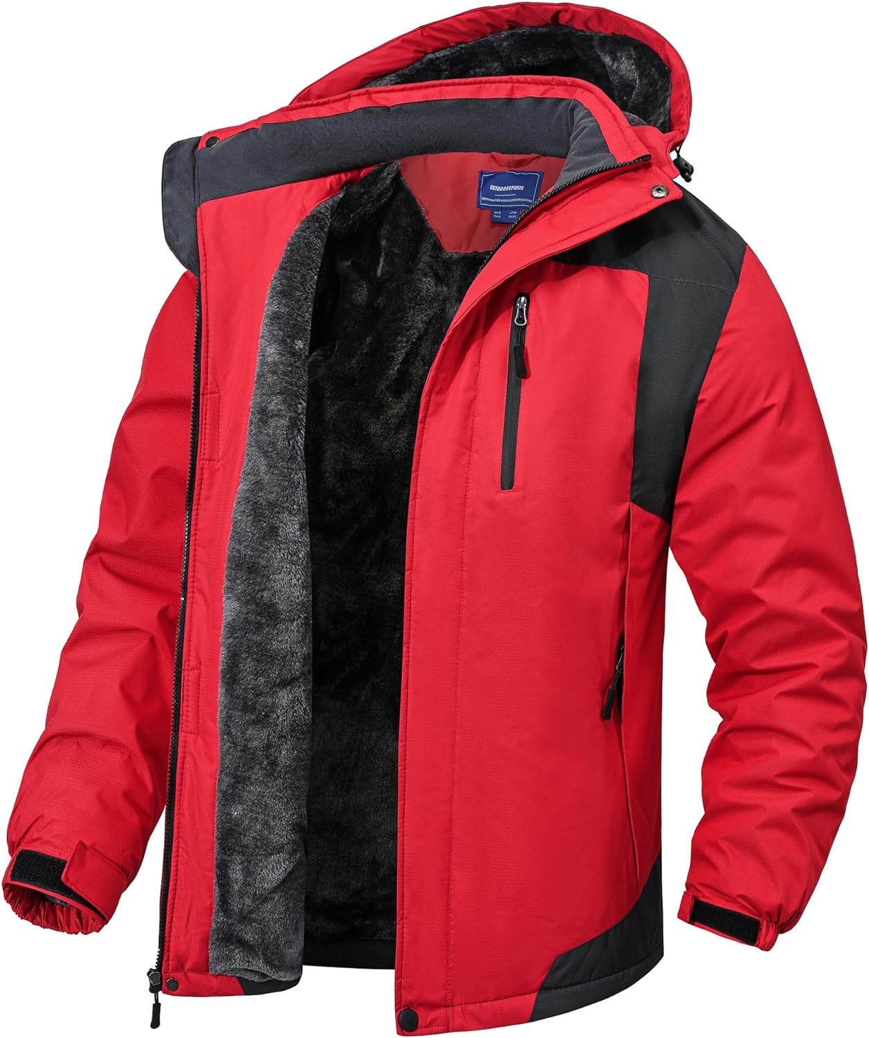 Rapoo Men's Winter Ski Snow Jacket Mountain Waterproof Windproof Rain  Jacket : : Clothing, Shoes & Accessories