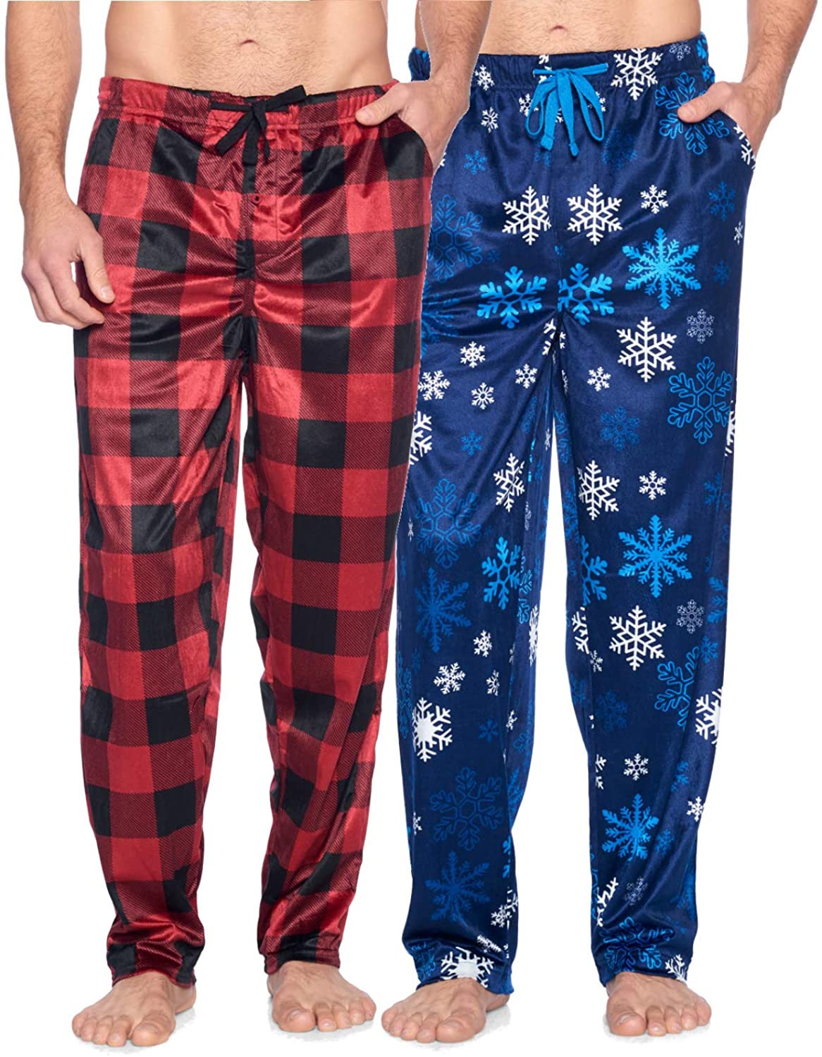 Ashford & Brooks Men's Mink Fleece Sleep Lounge Pajama Pants