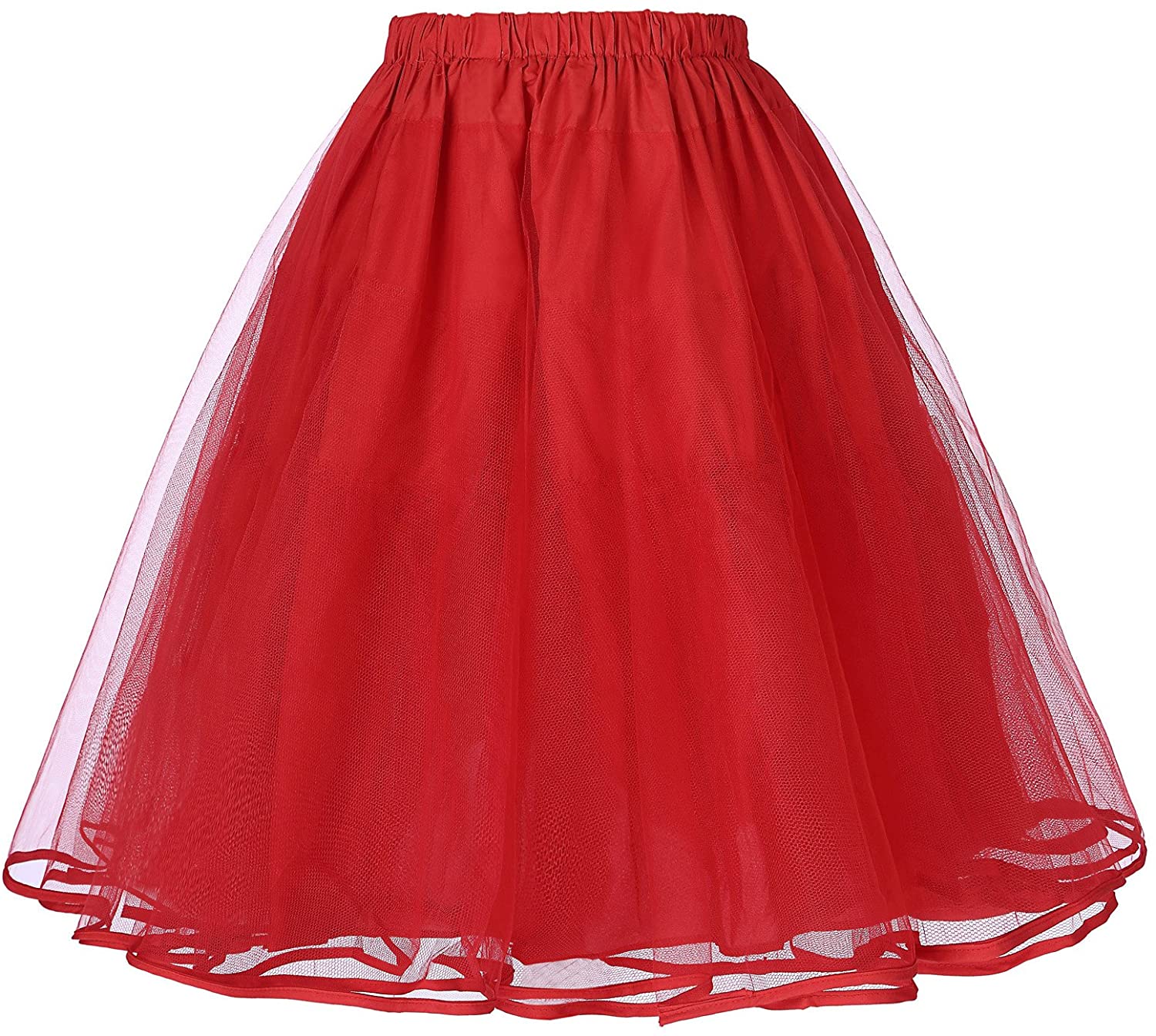 Belle Poque Womens Petticoat Crinoline 50s Christmas Tutu Underskirts 2 Layers 