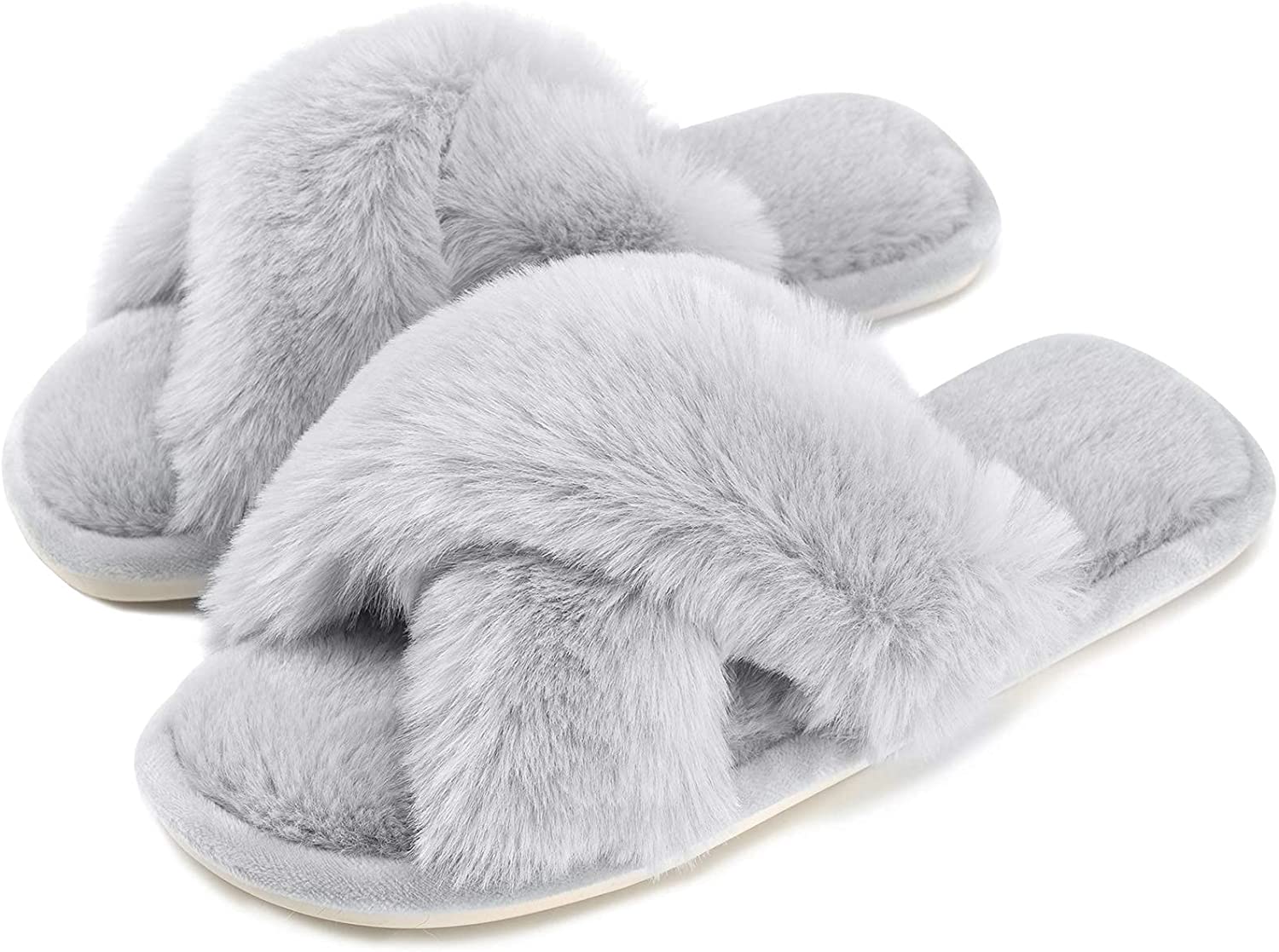 Cozy fluffy 2024 slippers