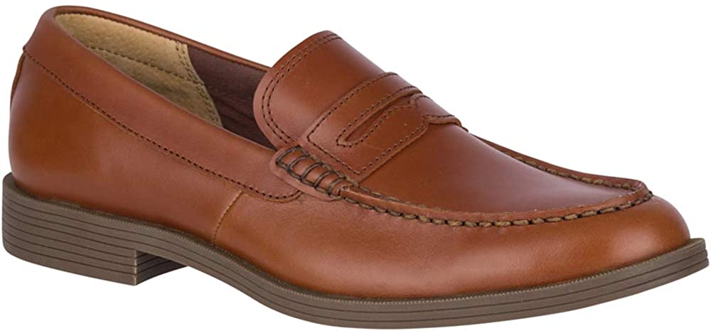 brown sperry penny loafers