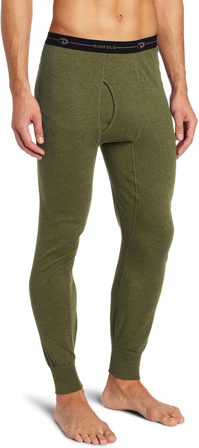 Pantalones térmicos Duofold para hombre, con absorción de peso medio