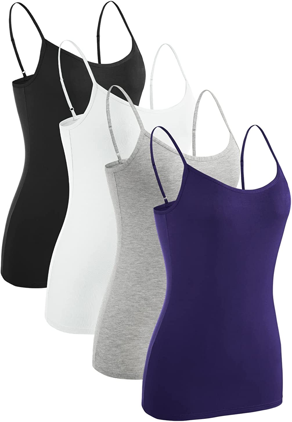 ROSYLINE Basic Cami Tank Tops for Women Undershirts Camisole with