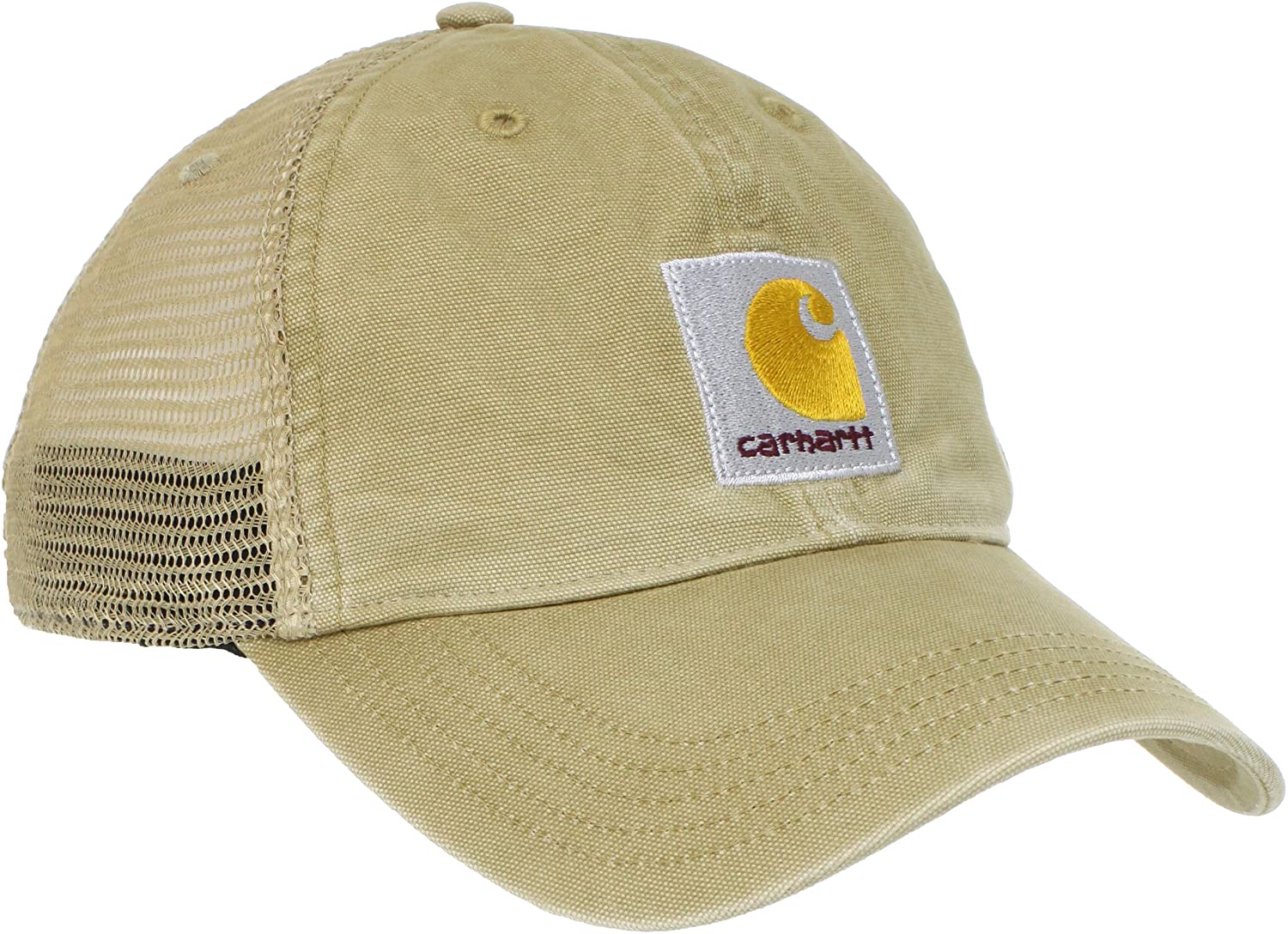 carhartt men's buffalo mesh back hat