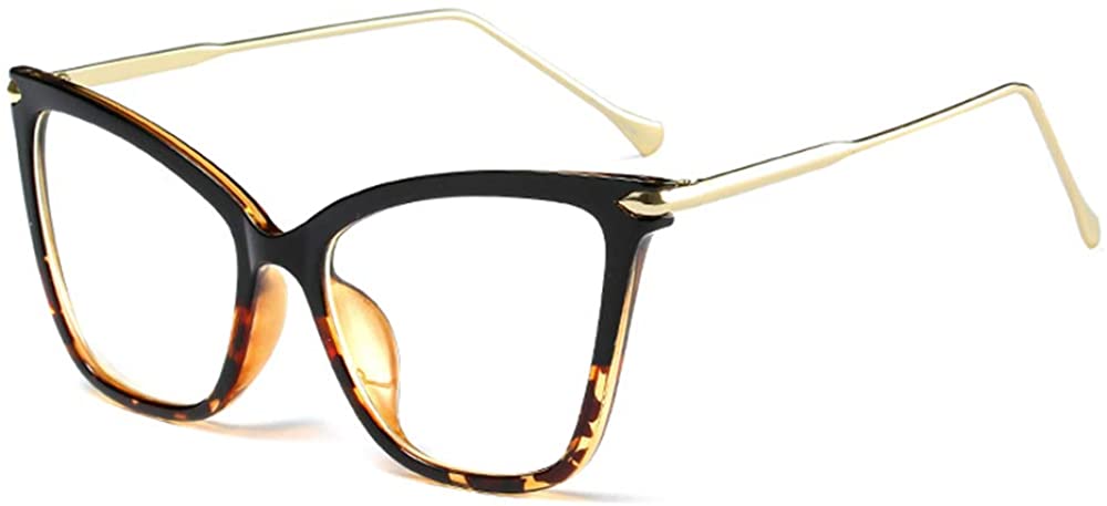 Feisedy New Oversized Cat Eye Glasses Frame Non Prescription Eyewear For Women B Ebay