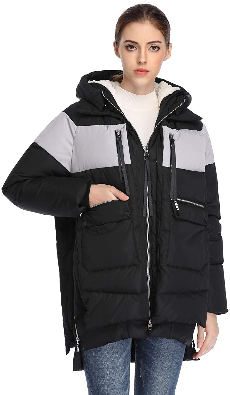 FADSHOW Women's Thickened Down Jacket