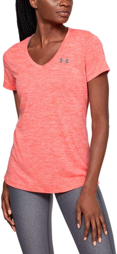 Under Armour Women's Tech V-Neck Twist Short-Sleeve T-Shirt | eBay