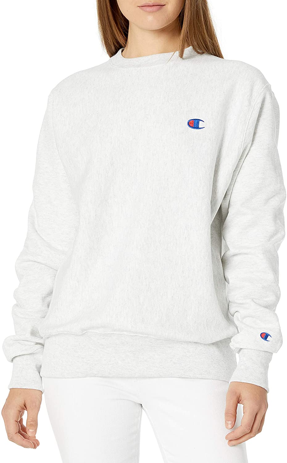 champion women's reverse weave crew