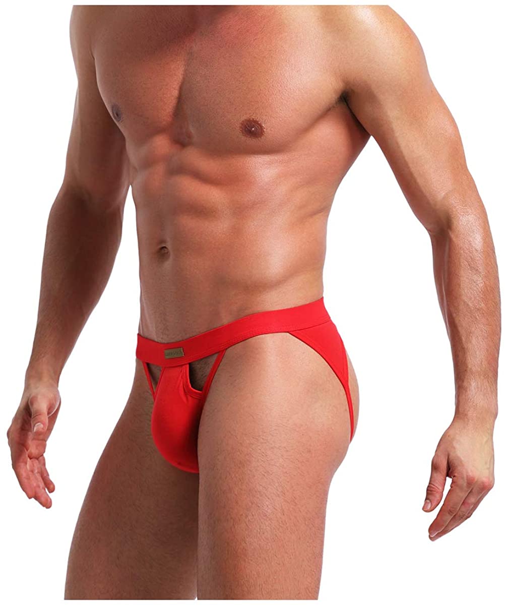 Arjen Kroos Men's Jockstrap Underwear Sexy Cotton Athletic Supporter Briefs  at  Men's Clothing store