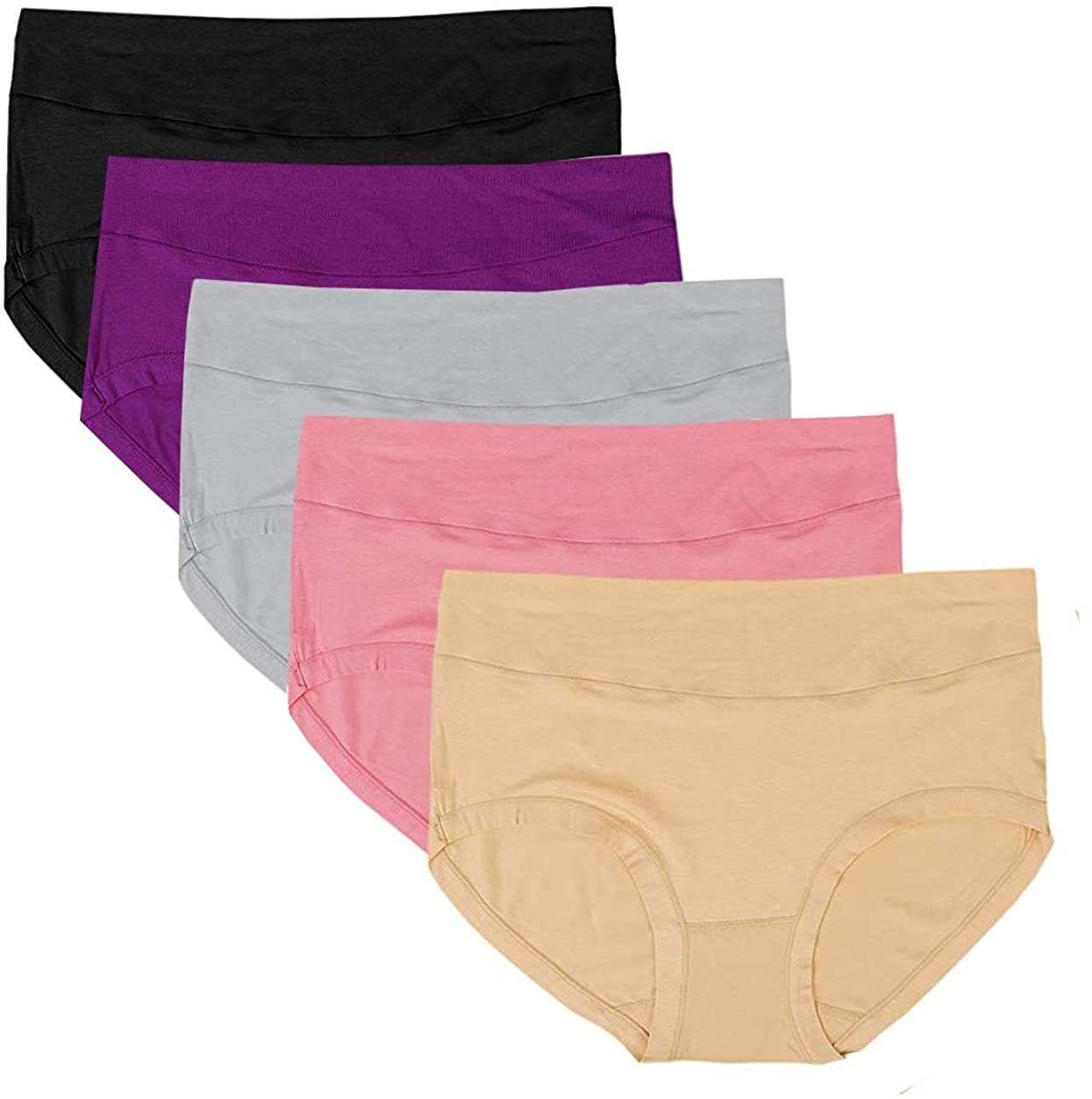 Lashapear Women's Underwear Super Soft Modal Bamboo Fiber Stretchy ...
