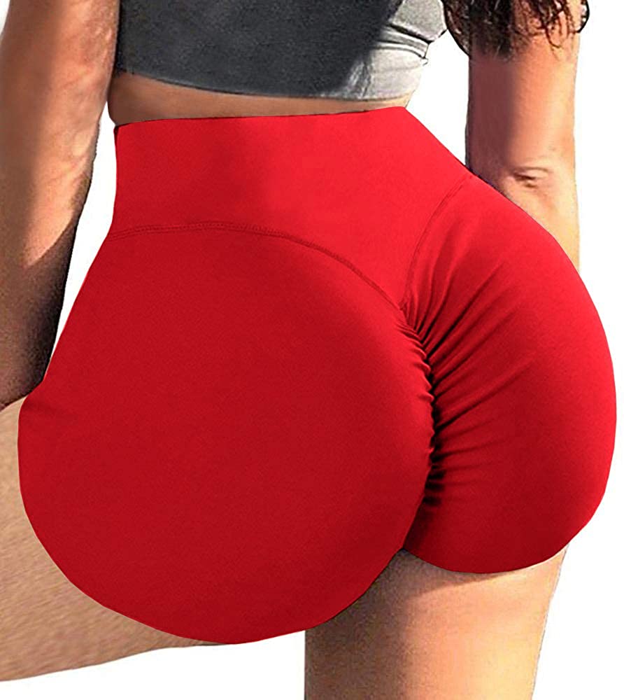 Mguotp Yoga Leggings Booty Tummy Running Shorts Slimming Workout Control  Pants Women's Yoga Pants Basketball Shorts Women Red at  Women's  Clothing store