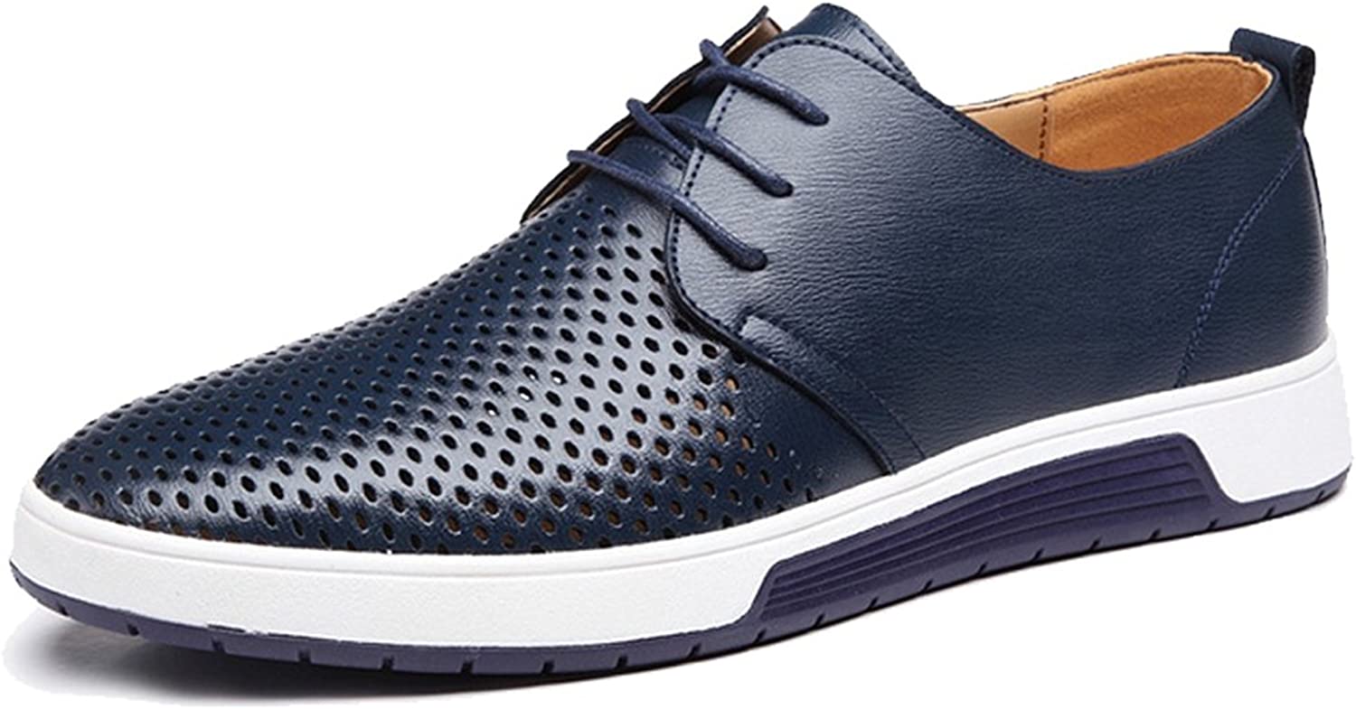 ZZHAP Men's Casual Oxford Shoes Breathable Flat Fashion Sneakers | eBay