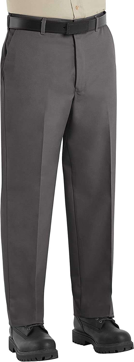 Kingsize Men's Big & Tall Relaxed Fit Wrinkle-Free Expandable Waist Pleated  Pants - Walmart.com