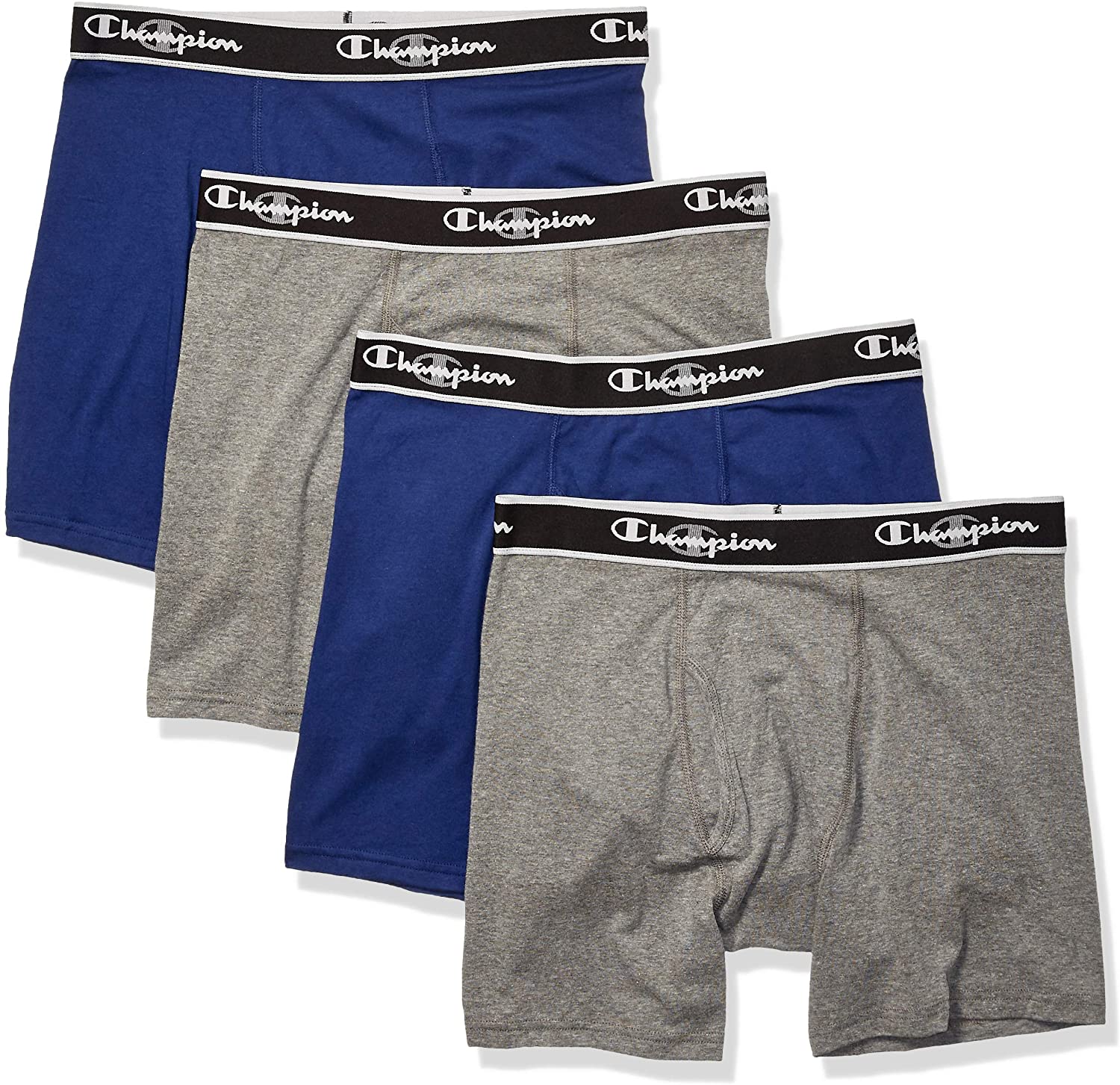 Elite Performance Boxer Brief Cage Cup Adult Small Navy Blue 80-135lbs 