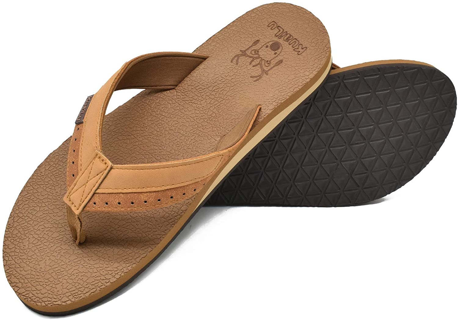 Reef Women's Brown Thong Flip Flop Yoga Mat Soft Footbed Sandal Size 7
