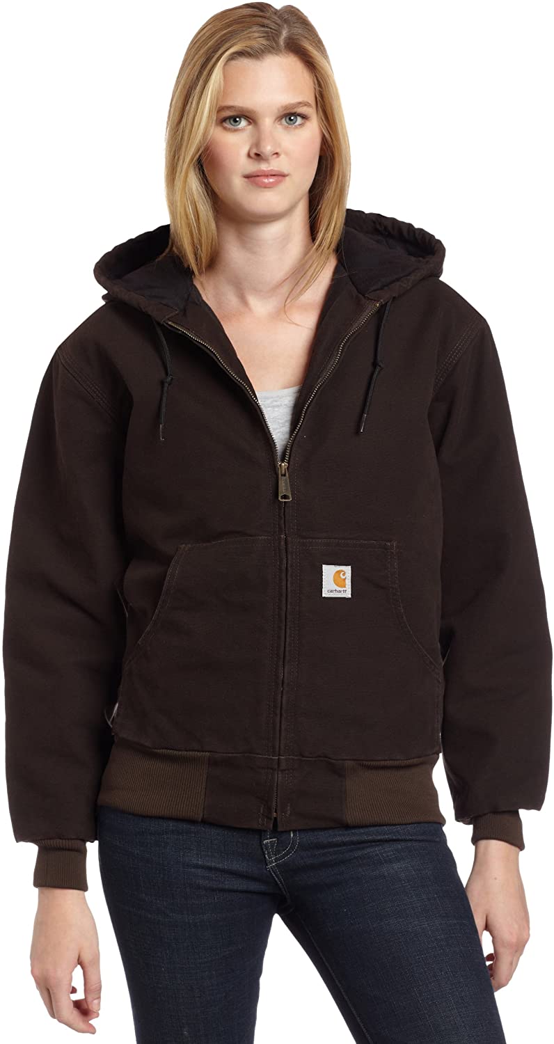 Carhartt Women's Lined Sandstone Active Jacket WJ130 | eBay