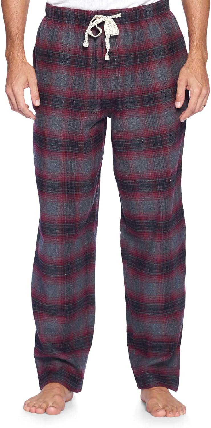 Ashford & Brooks Women's Super Soft Flannel Plaid Pajama Sleep