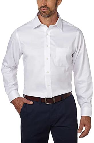 Kirkland Signature Men's custom Fit Spread Collar Shirt 5 Neck sizes 2 sleeve 