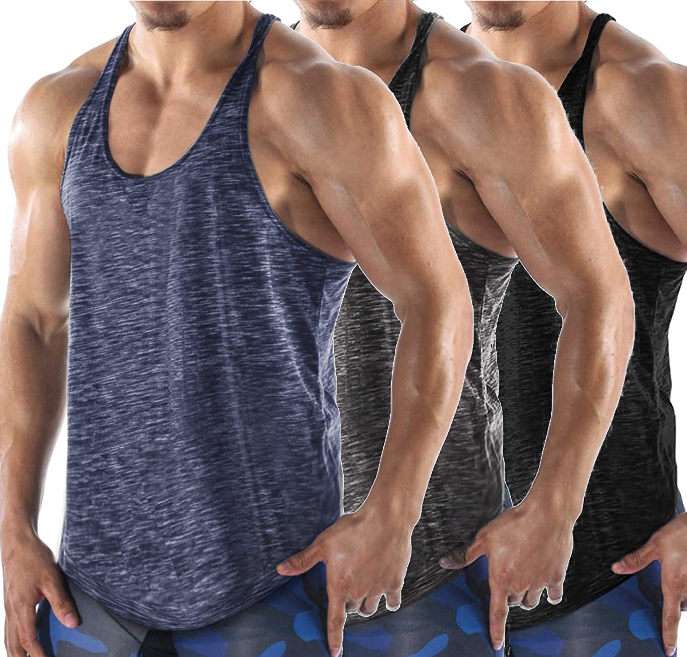 COOFANDY Herren Gym Hoodie Ärmellose Zip Up Workout Shirts Bodybuilding Training Muskeltops mit Taschen