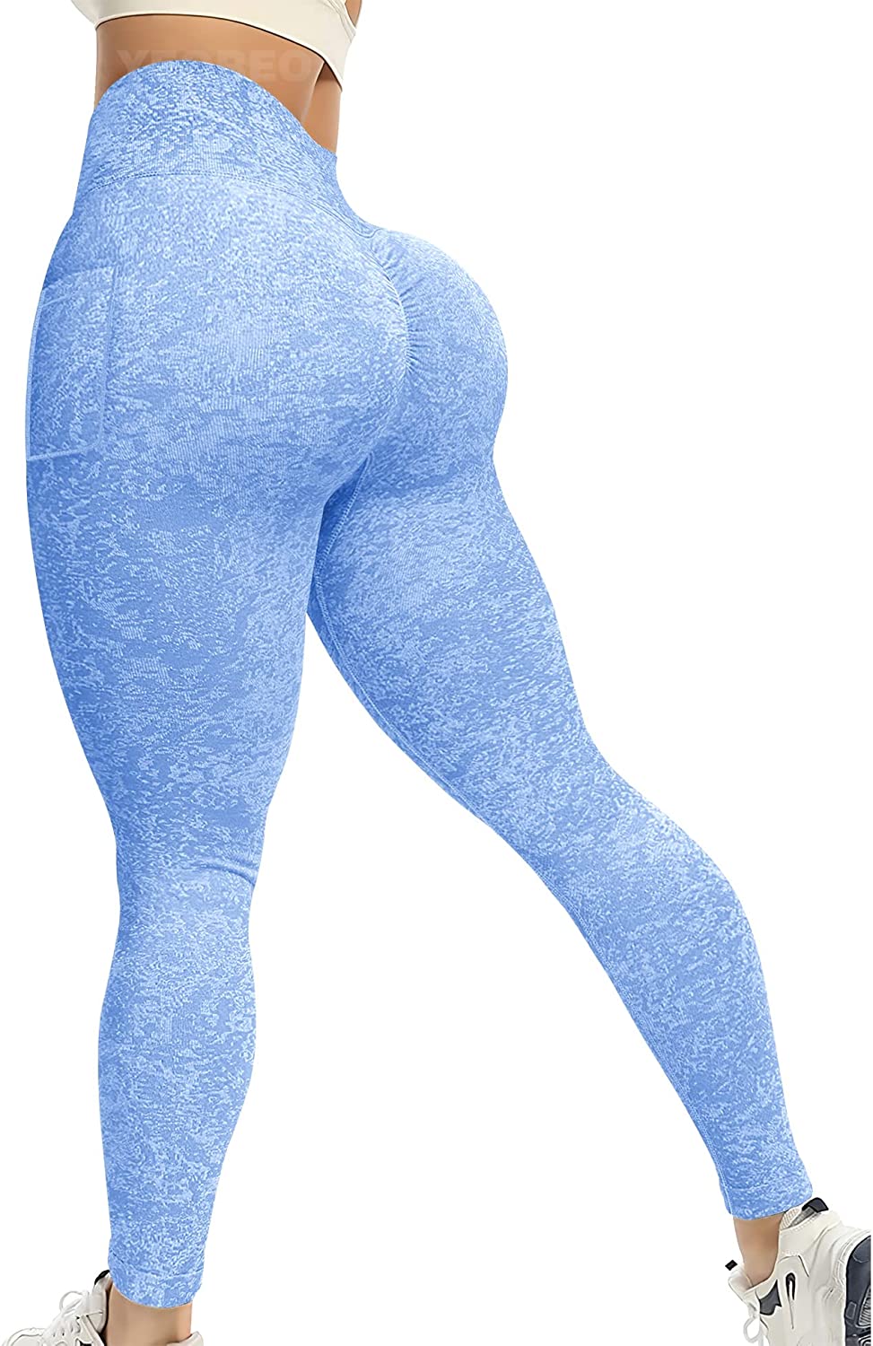 YEOREO Women High Waist Workout Gym Vital Seamless Leggings Yoga Pants
