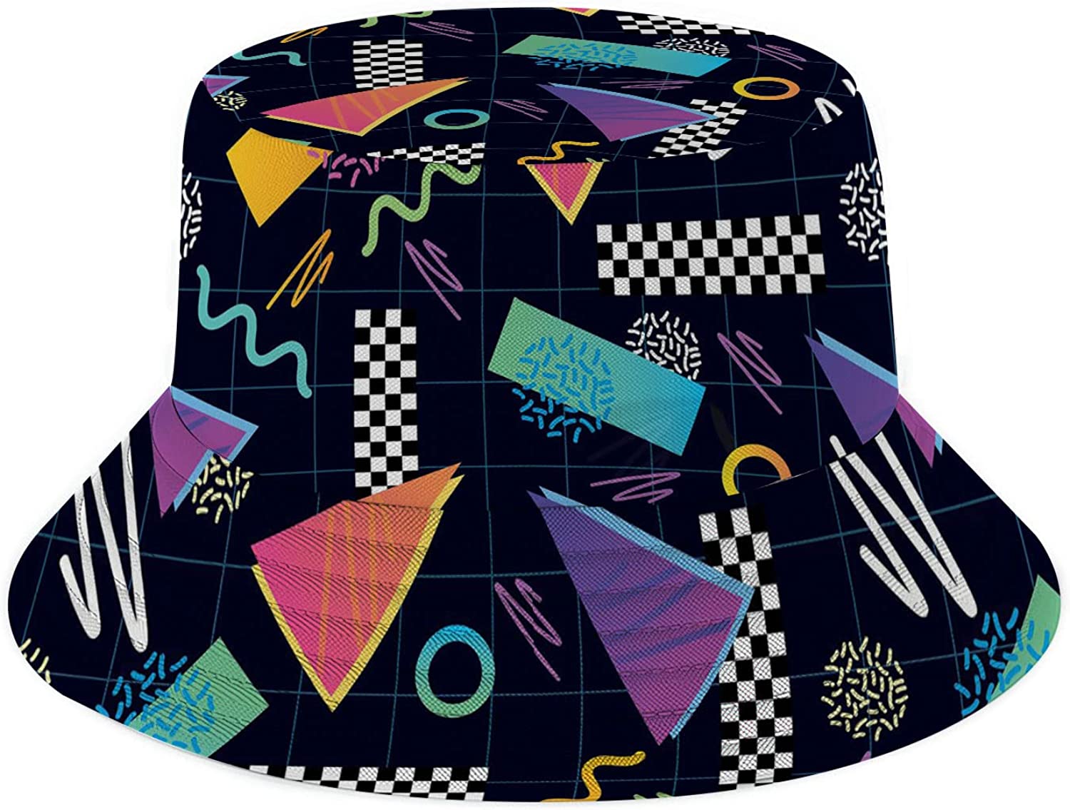 Retro 80s 90s Pop Memphis Fishing Bucket Hats for Women Men Summer Sun Hat,  Retro 80s 90s Memphis-2, One Size : : Clothing, Shoes & Accessories