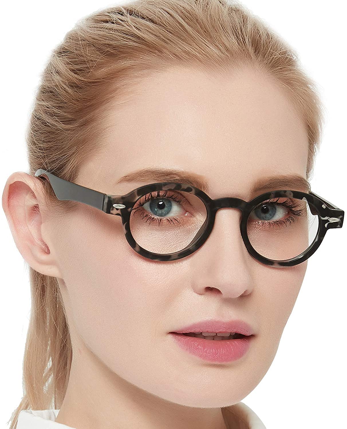 Occi Chiari Round Reading Glasses For Men And Women Fashion Reader 100 