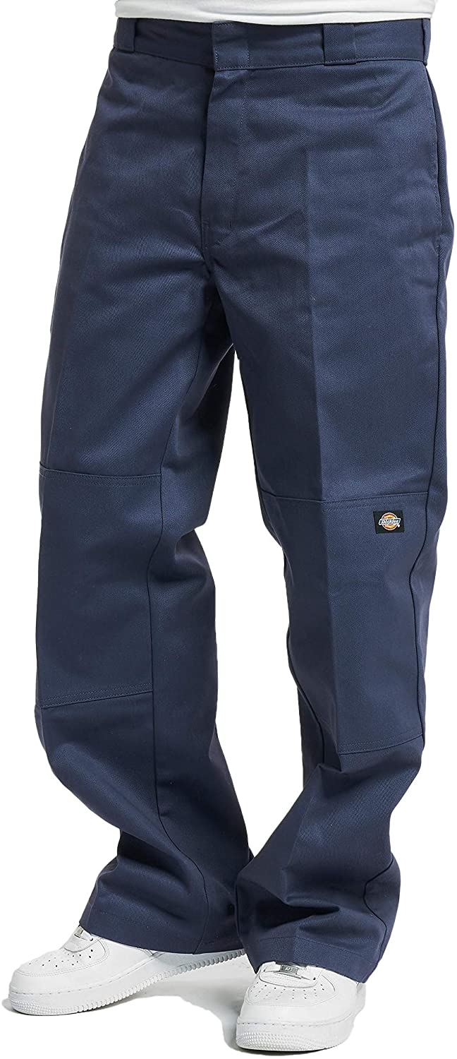 Dickies Mens Loose Fit Double-Knee Work Pant, 31W x 34L, Dark Navy :  : Clothing, Shoes & Accessories