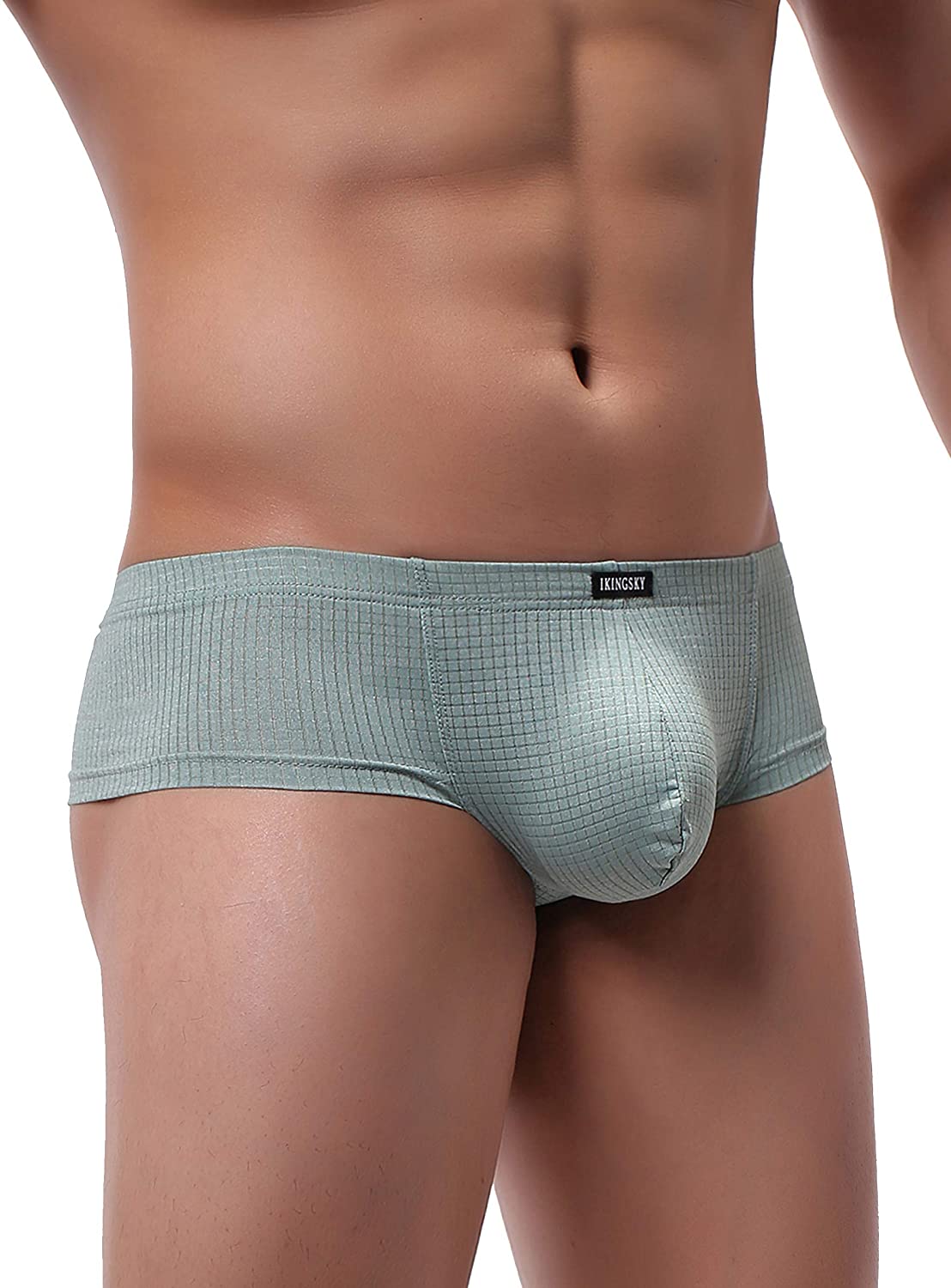 Ikingsky Mens Cheeky Thong Underwear Mini Cheek Pouch Boxer Briefs Sexy Brazili Ebay