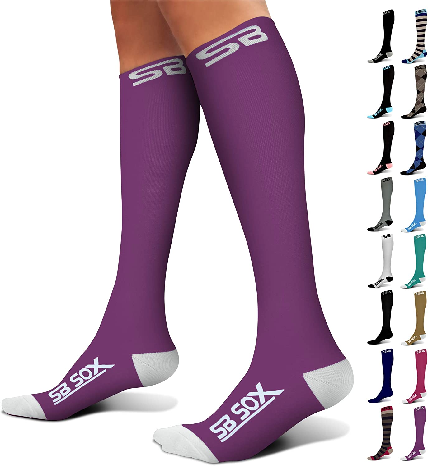 SB SOX Compression Socks (20-30mmHg) for Men & Women – Best Compression  Socks fo