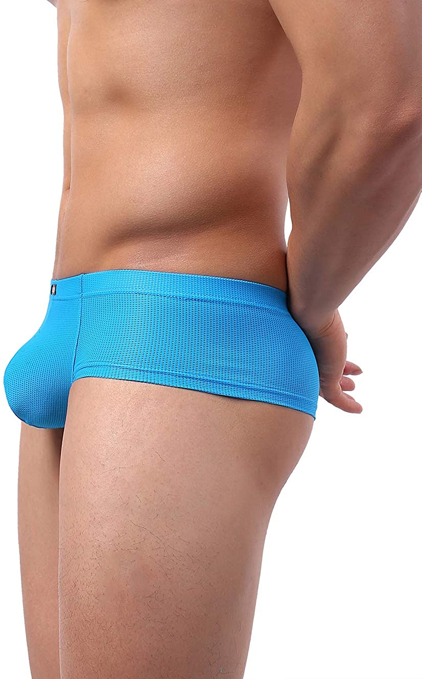 Ikingsky Mens Cheeky Thong Underwear Mini Cheek Boxer Briefs Sexy Brazilian Bac Ebay