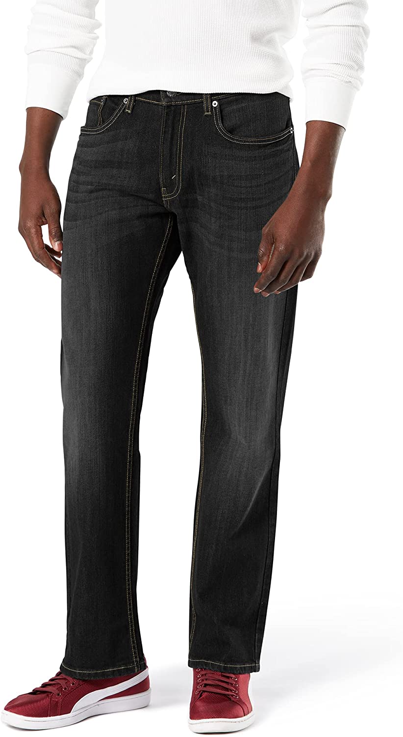 Signature by Levi Strauss & Co. Gold Label Men's Relaxed Fit Flex Jeans