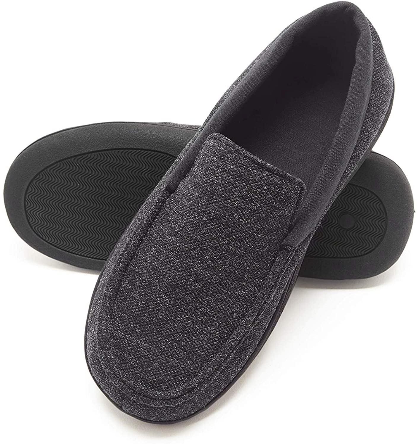 hanes men s slippers house shoes moccasin
