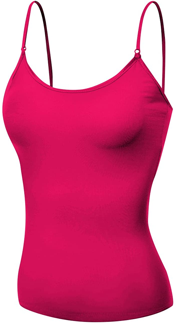 Emmalise Women Camisole Built in Bra Wireless Fabric Support Long Layering  Cami : : Clothing, Shoes & Accessories