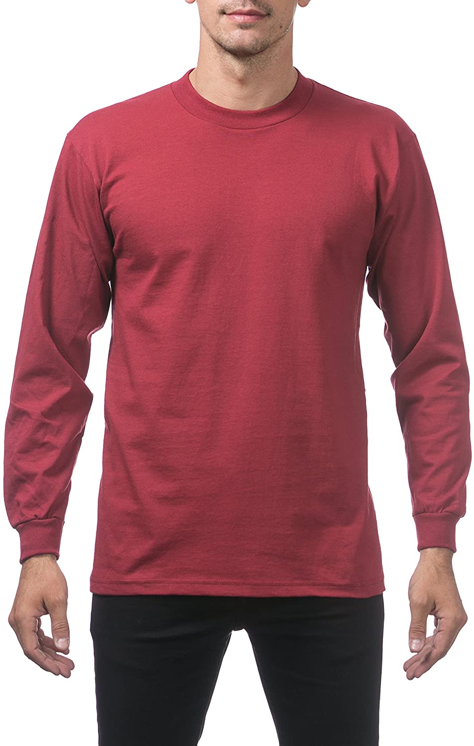 Pro Club Men's Comfort Cotton Long Sleeve T-Shirt