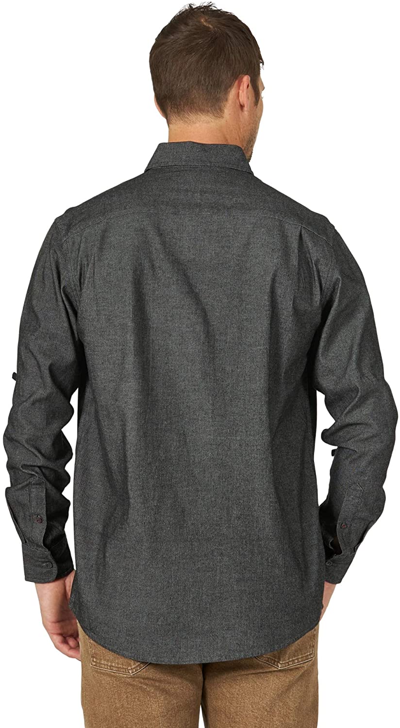 Wrangler Authentics Men's Long Sleeve Classic Woven Shirt | eBay