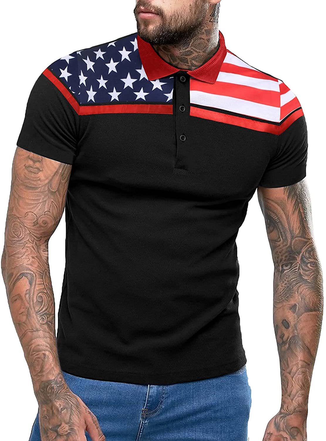 polo shirt flag